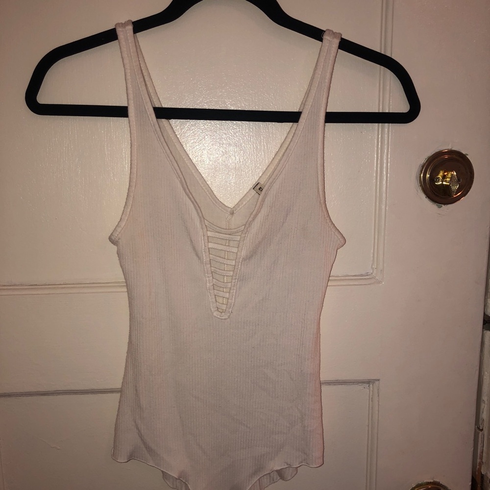 LF White Bodysuit